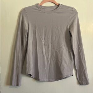 Lululemon Lavender Long-Sleeved Top